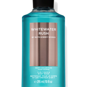 Bath & Body Works White Water Rush 3-In-1 Hair, Face ; Body Wash For Men