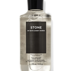 Bath and Bodyworks Stone  3-in-1 Hair, Face & Body Wash for Men