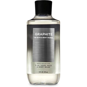 Bath and Body Works Mens Collection Graphite 3-in-1 Hair Face and Body Wash