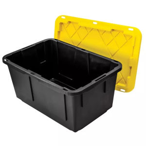 Green made 27 gallon storage container