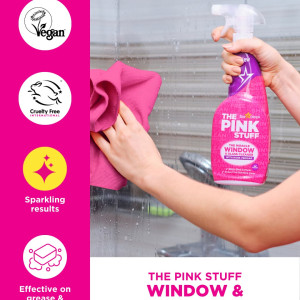 The Miracle Window & Glass Cleaner With Rose Vinegar